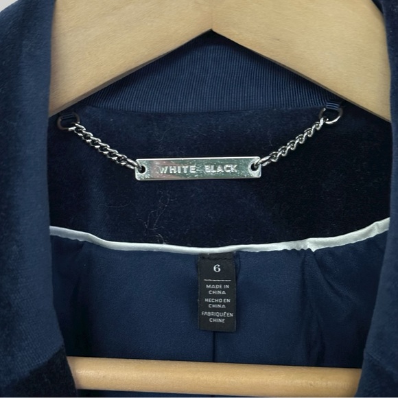 WHITE HOUSE BLACK MARKET VELVET TROPHY SIZE 6 In RIVER TEAL - Picture 4 of 14